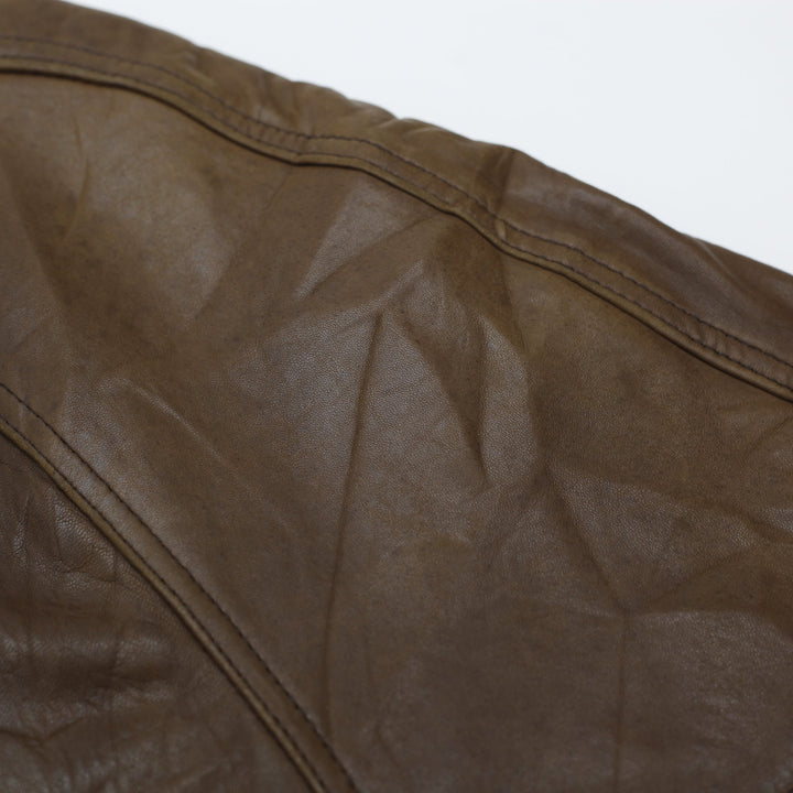 Vintage Casual Coat Leather Jacket Size L | Migration_Jackets - View 8 | Fashion Rerun