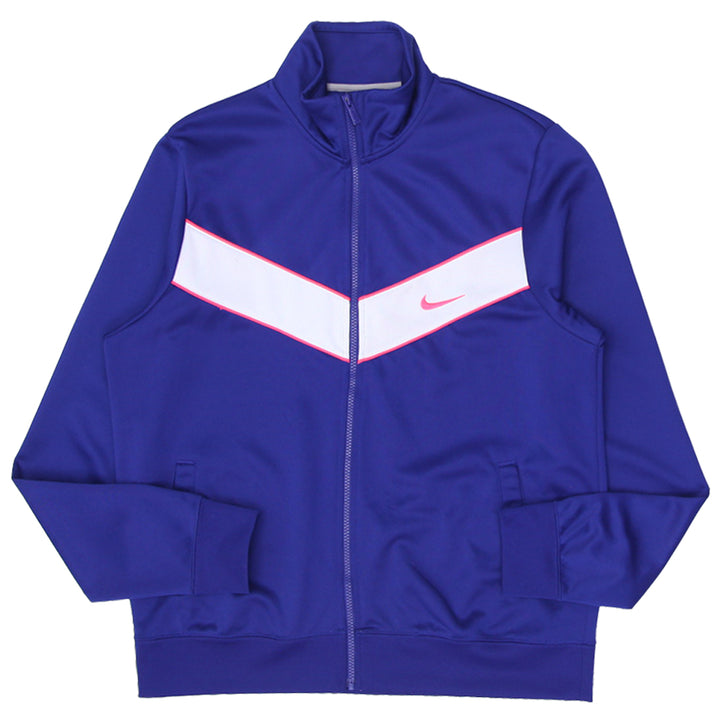 Mens Nike Striker Mock Full Zip Neon Sports Jacket