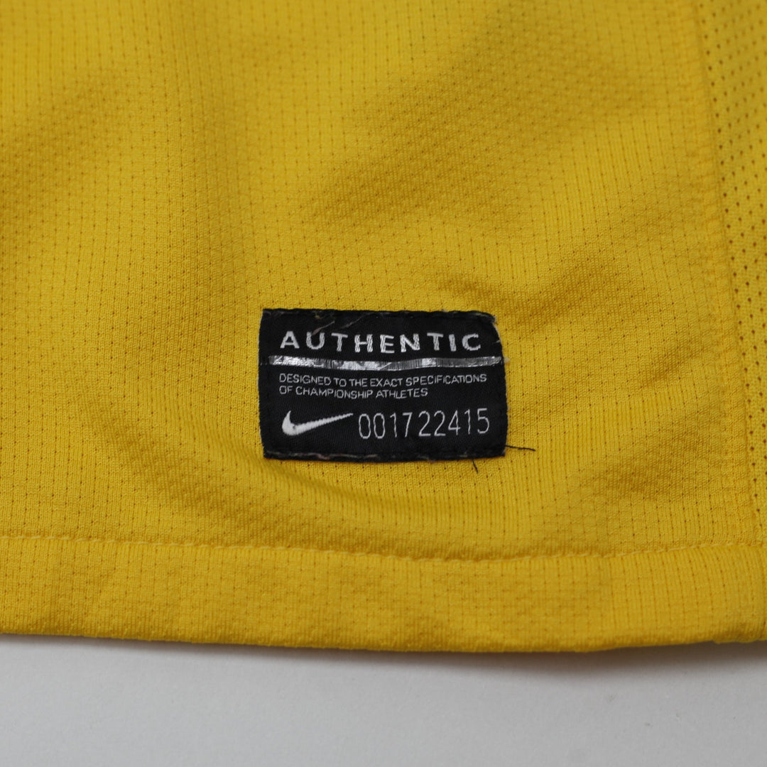 Mens 2010 Nike Brazil Home Football Jersey #10 Size L