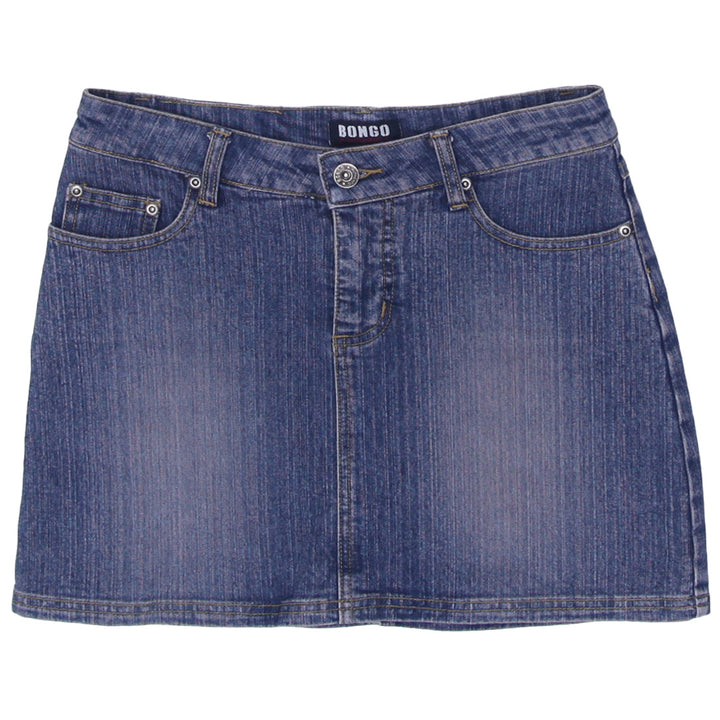 Y2K Ladies Bongo Denim Mini Skirt - Fashion Rerun Vintage Migration_Skirt