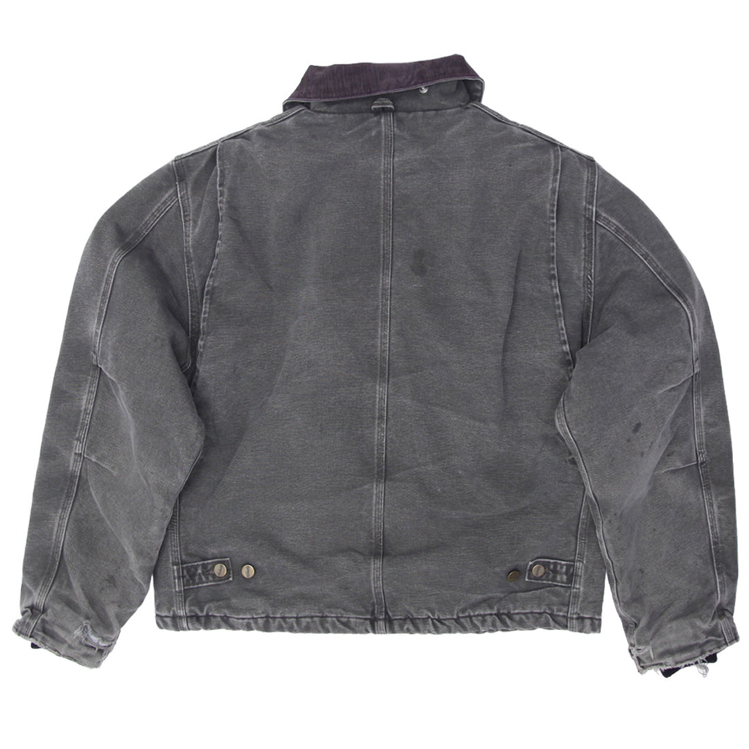 Vintage Carhartt Detroit J22 MOS Arctic Quilt Lined Slightly Distressed Workwear Jacket