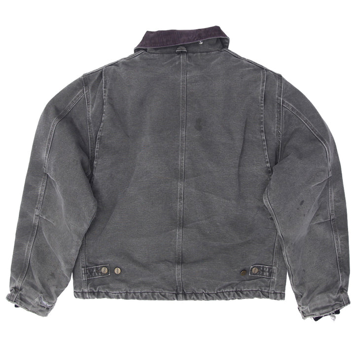 Vintage Carhartt Detroit J22 MOS Arctic Quilt Lined Slightly Distressed Workwear Jacket