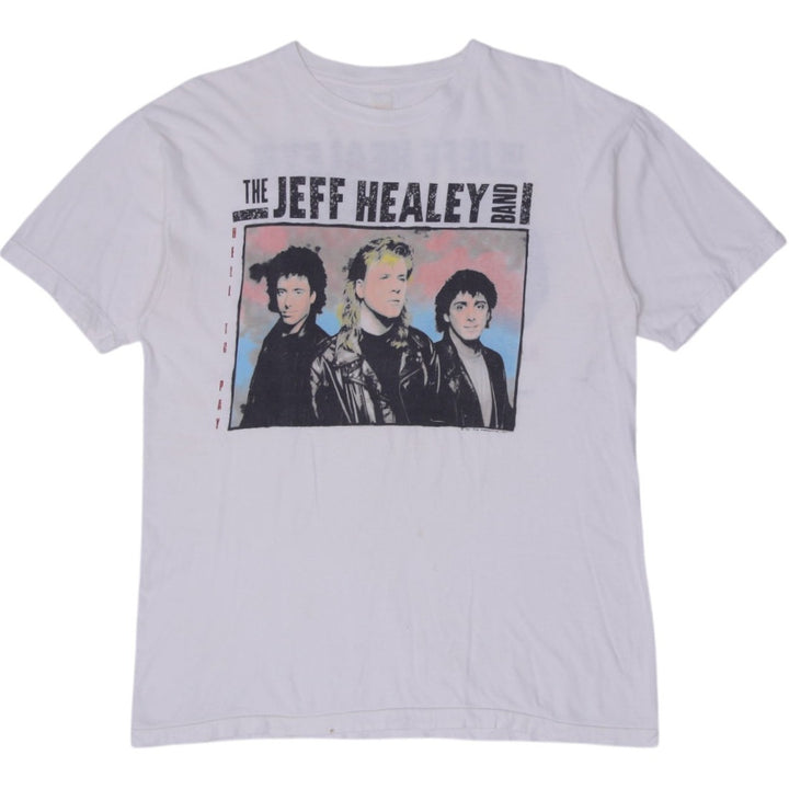 Vintage 1990 The Jeff Healey Band See The Light Hell to Pay Tour T-Shirt Size L | Migration_T-Shirts | Fashion Rerun