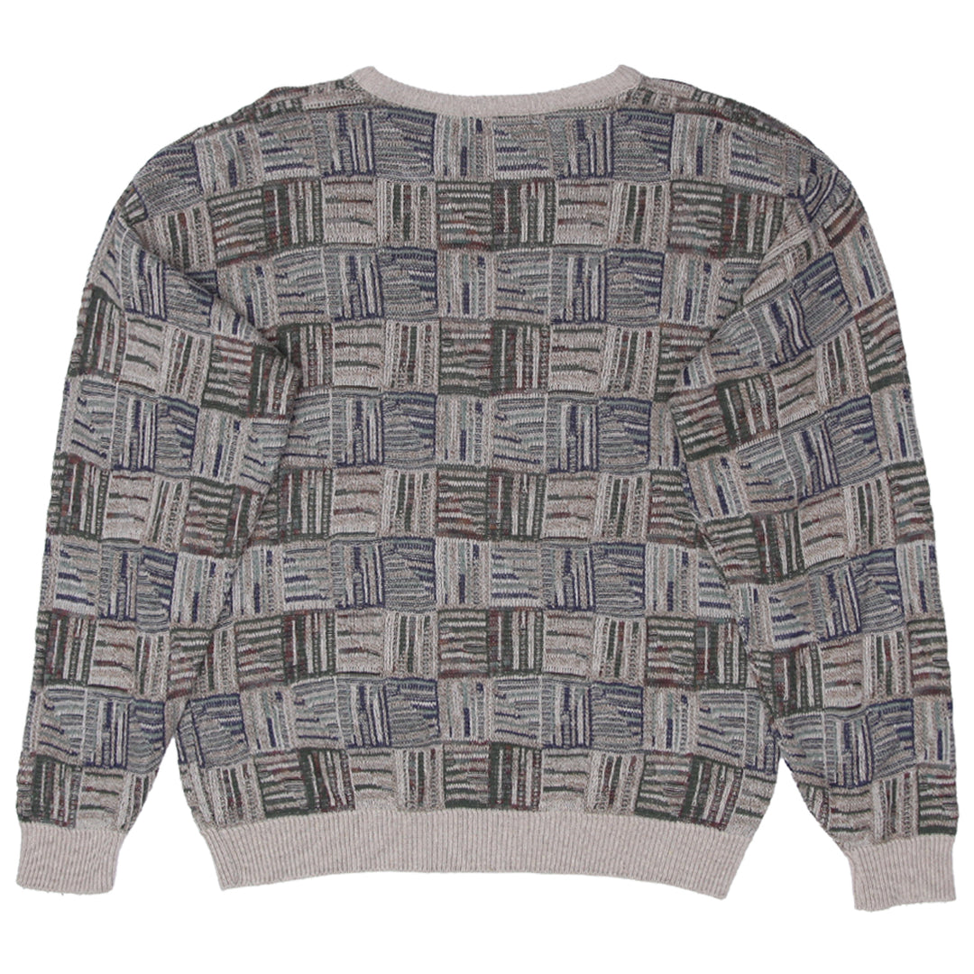 Vintage TSR USA Knitted Sweater Made In USA Size Large - Fashion Rerun Vintage Migration_Sweaters