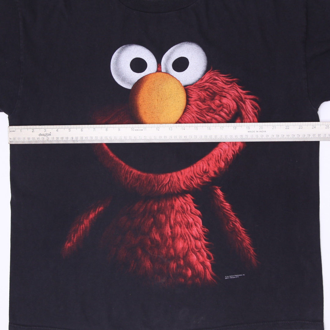 Vintage 90s Sesame Street Elmo Face T-Shirt Changes Tag Made In USA Size XL