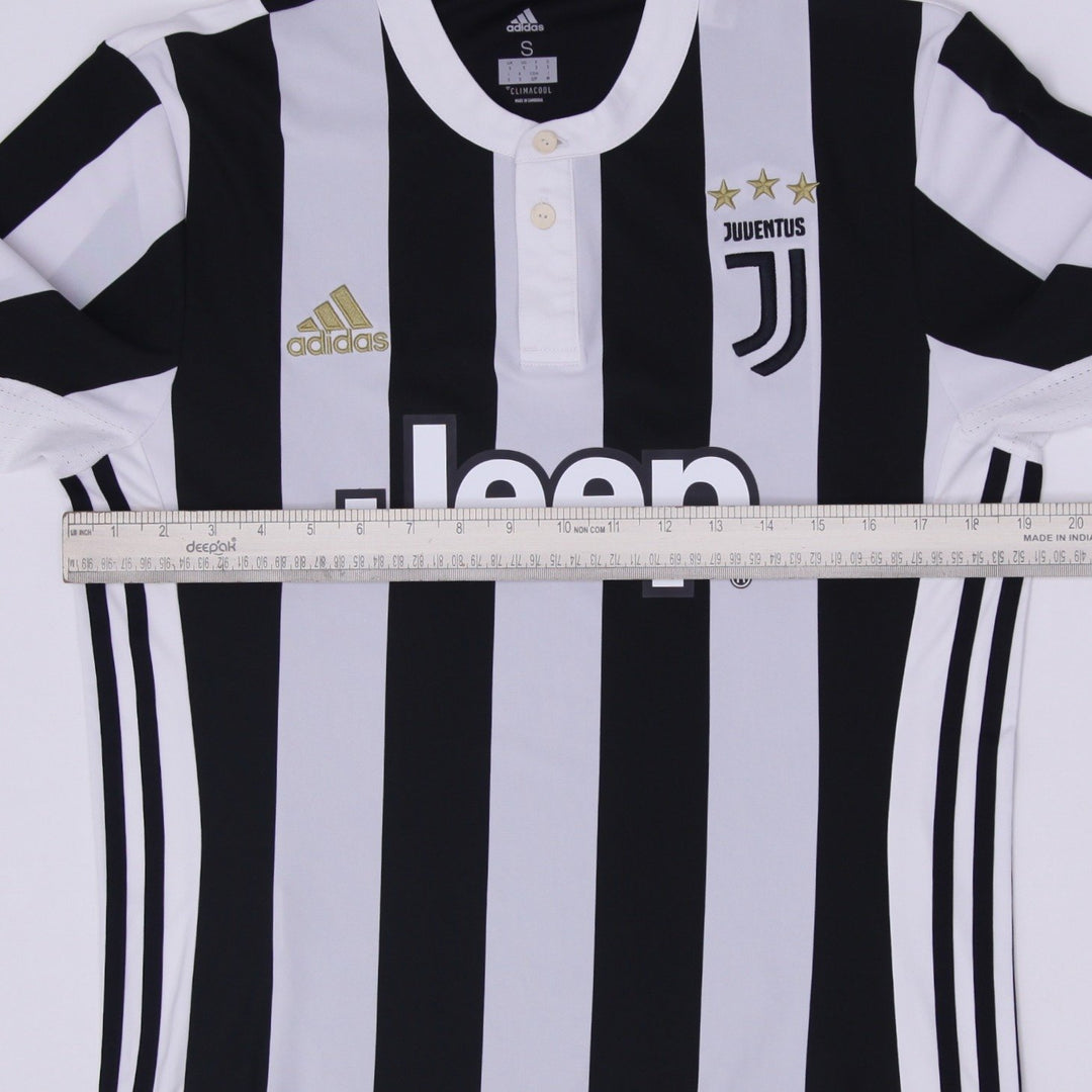 Mens 2017-18 Adidas Juventus Home Football Jersey Size S