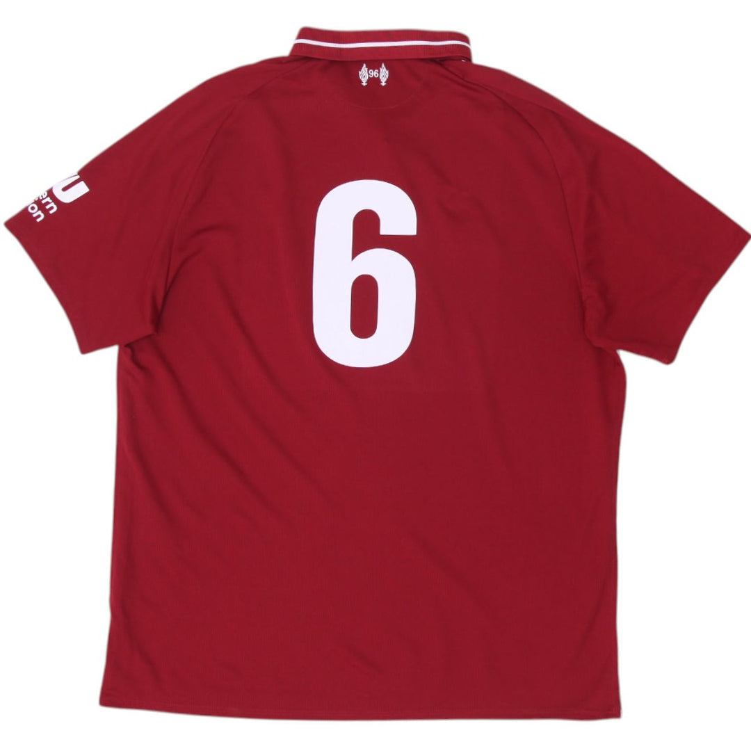 2018/19 New Balance Liverpool Home Football Jersey Size L | Migration_Jerseys - Side View | Fashion Rerun