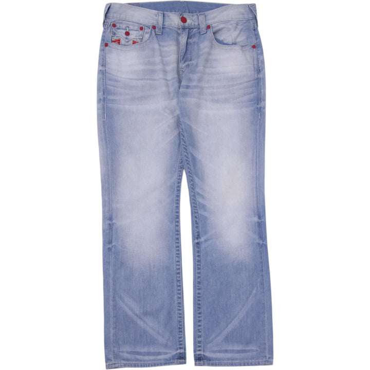 Y2K Mens True Religion Section Straight Jeans Size 36