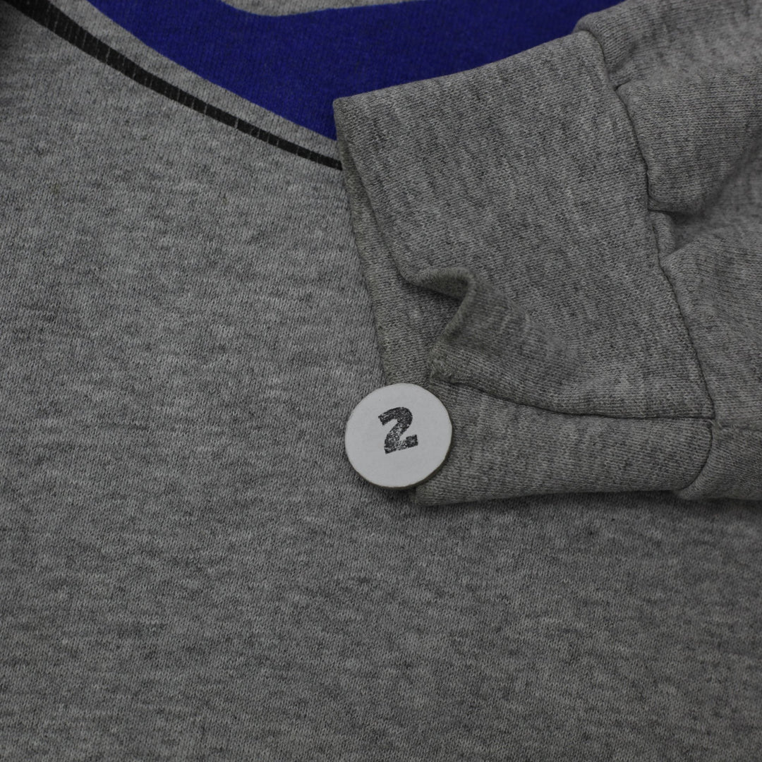 Vintage Mens Nike Hoodie Gray Sweatshirt Logo Pullover | Migration_Hoodies - View 6 | Fashion Rerun