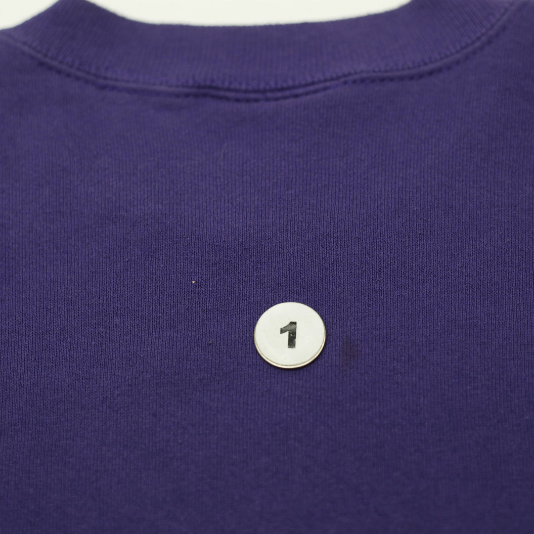 Vintage 90s Nutmeg Mills Northwestern Rose Bowl Sweatshirt Purple Crewneck