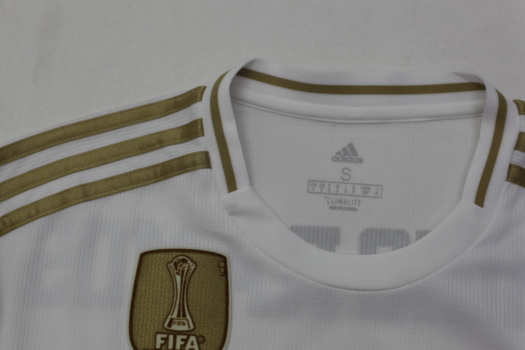 Mens 2019-20 Real Madrid Home Shirt Authentic #4 Sergio Ramos Climachill