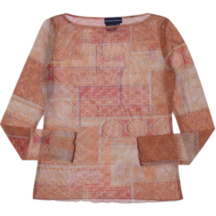 Y2K Ladies Tristan & Iseut Long Sleeve Mesh Top