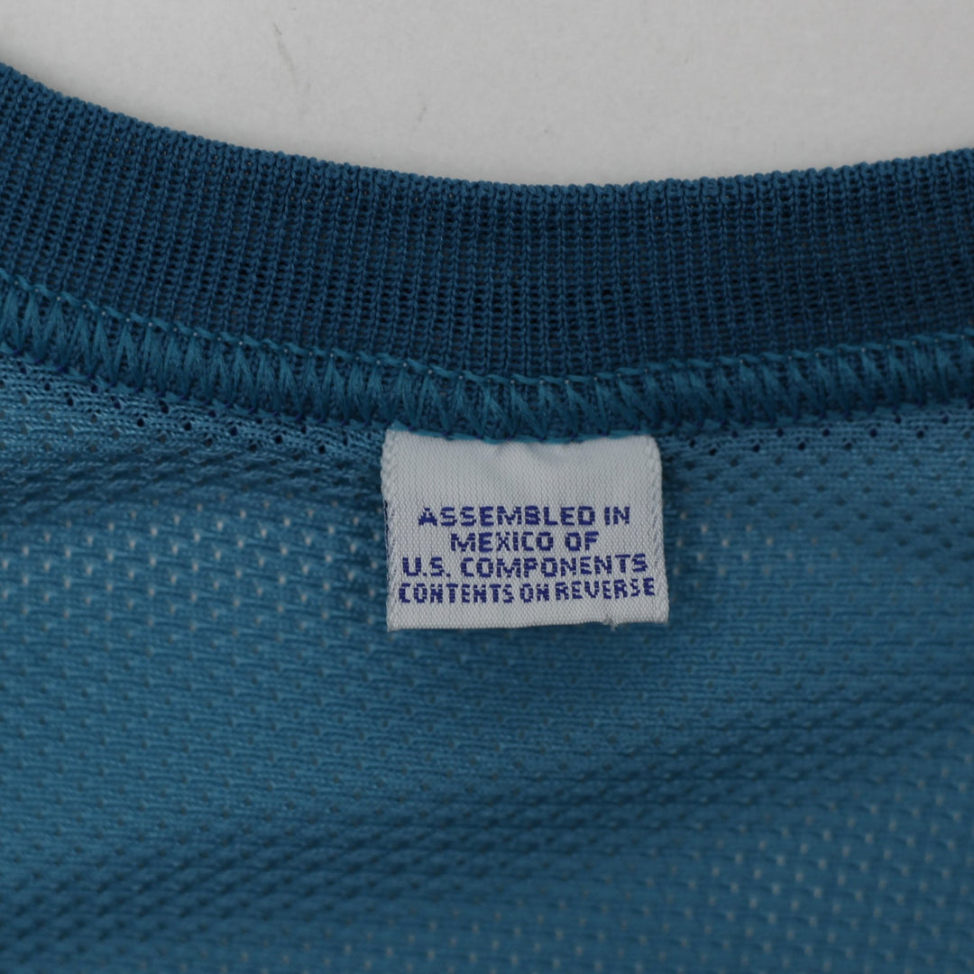 Vintage Champion NBA Charlotte Hornets Mourning #33 Basketball Teal Jersey | Migration_Jerseys - Back View | Fashion Rerun