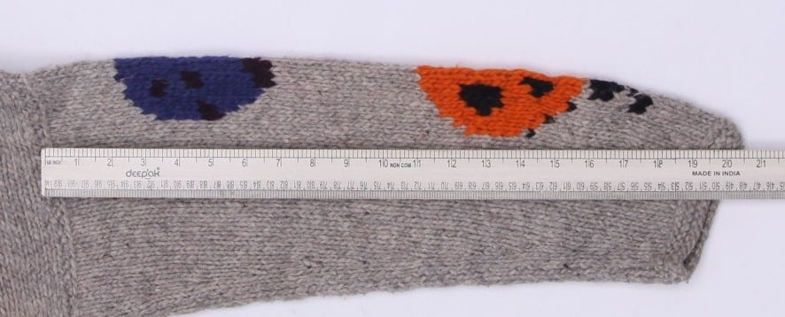 Vintage ISHKA Ladybug Cardigan Hand-Knitted One Size Fits All 100% Wool Sweater | Migration_Jumper & Knitwear | Fashion Rerun