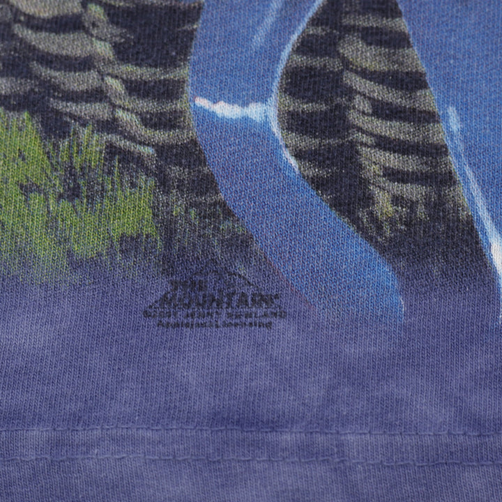 Vintage The Mountain Puppies in a Basket Tie-Dye Graphic T-Shirt Size M