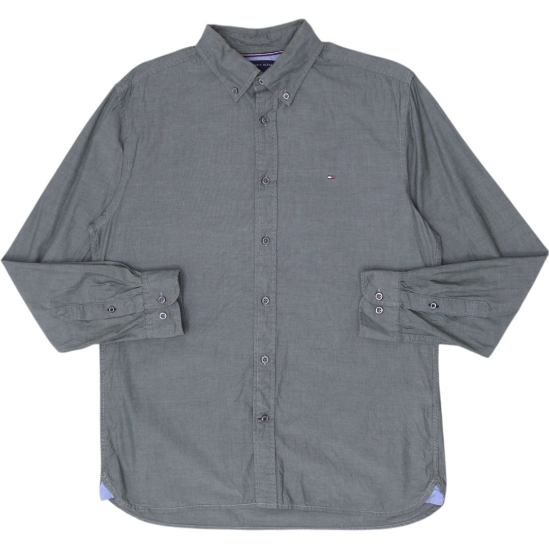 Mens Tommy Hilfiger Long Sleeve Regular Fit Shirt Size L