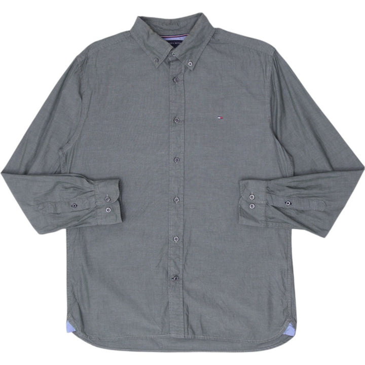 Mens Tommy Hilfiger Long Sleeve Regular Fit Shirt Size L