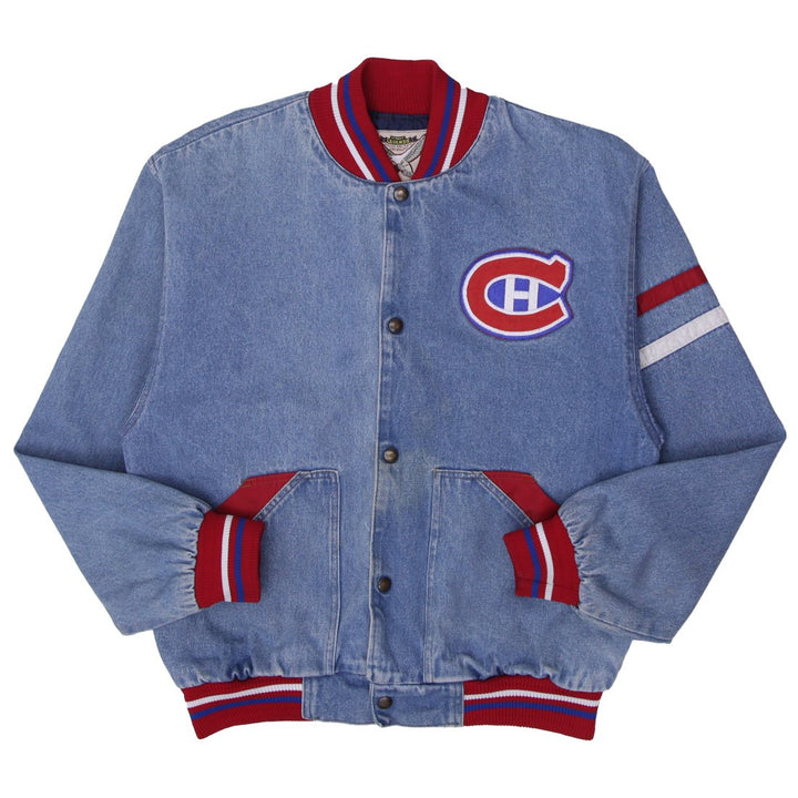 Vintage Street Legends Montreal Canadiens Denim Jacket