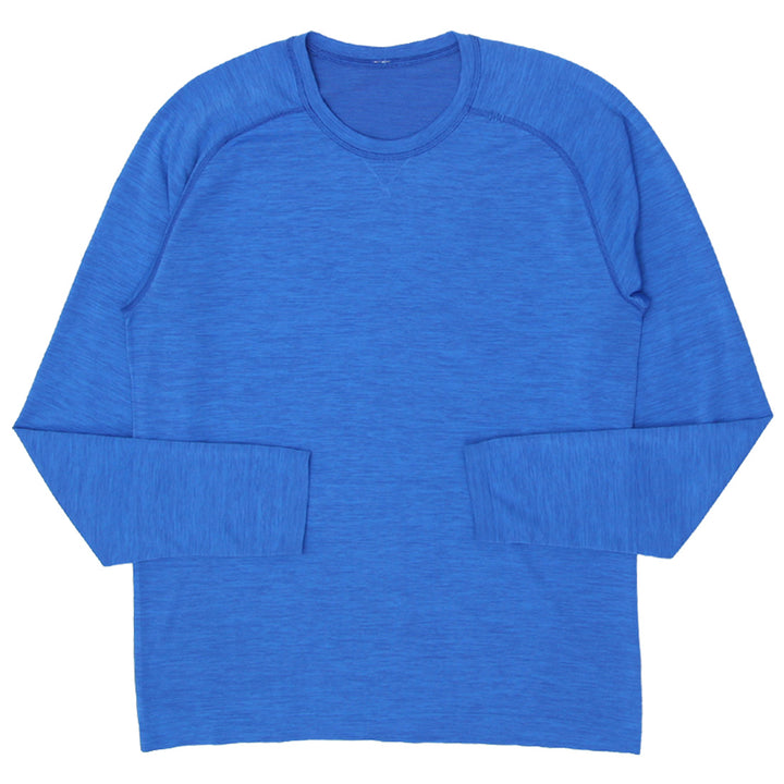 Mens Lululemon Long Sleeve T-Shirt - Fashion Rerun Vintage Migration_T-Shirt