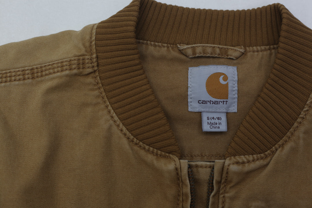 Ladies Carhartt Full Zip Mesh Lining Brown Vest