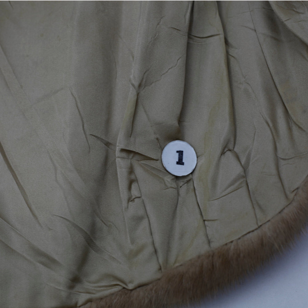 Vintage Flemington Furs Pastel Mink Stole – Mid-Century Luxury Wrap