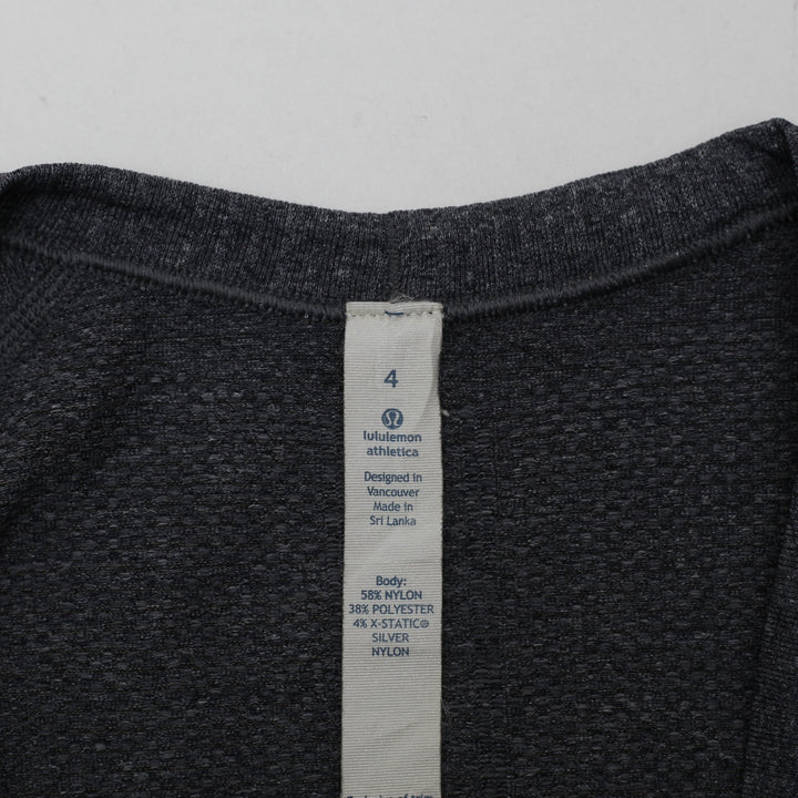 Y2K Ladies Lululemon Seamless Athletic Workout Running Tee  Size 4