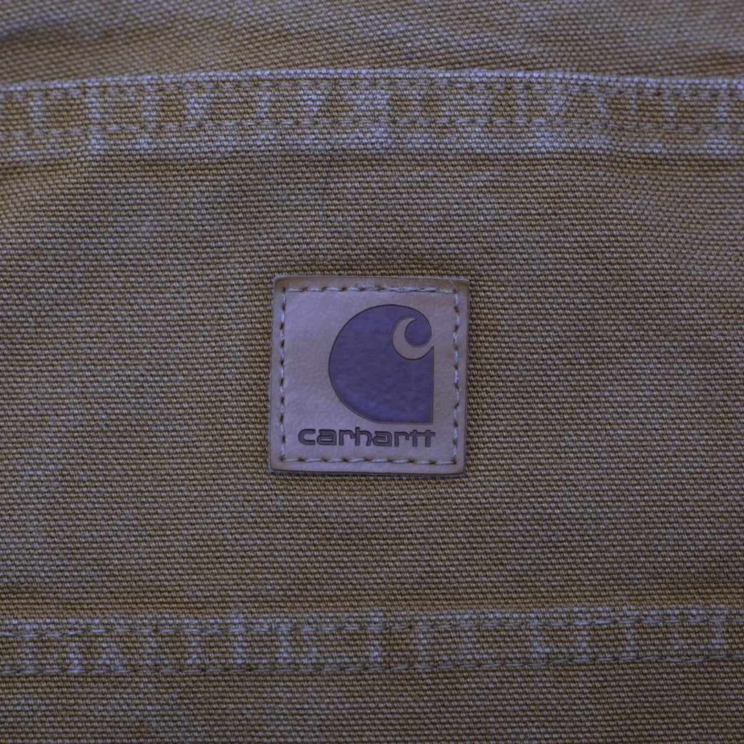 Mens Carhartt B11-BRN Loose Fit Workwear Pants Size 36 x 30