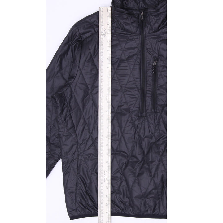 Ladies Patagonia Black Nano Puff Half-Zip Pullover Lightweight Puffer Jacket M