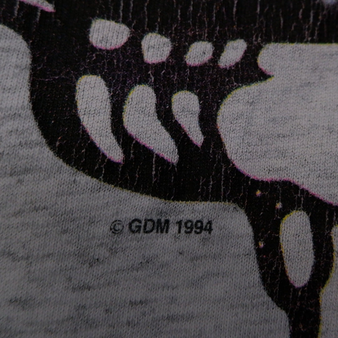 Vintage Mens Grateful Dead 1994 T-Shirt Gray Graphic Tour