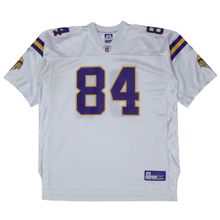 Vintage Reebok NFL Minnesota Vikings Moss # 84 Football Jersey Size XXL - Fashion Rerun Vintage Migration_Jersey