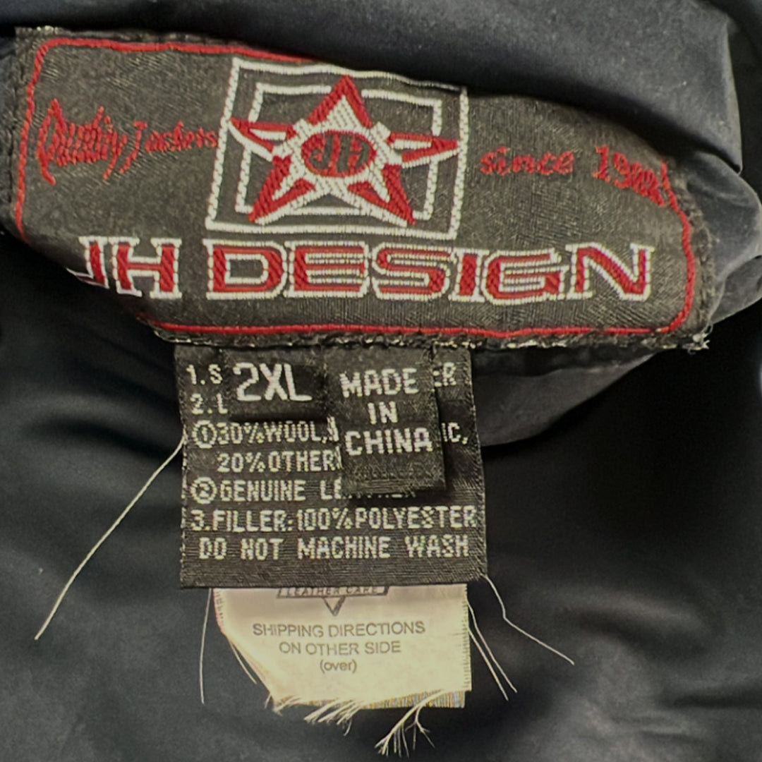 Vintage JH Design New York Yankees Reversible Varsity Jacket - Fashion Rerun Vintage Migration_Jacket