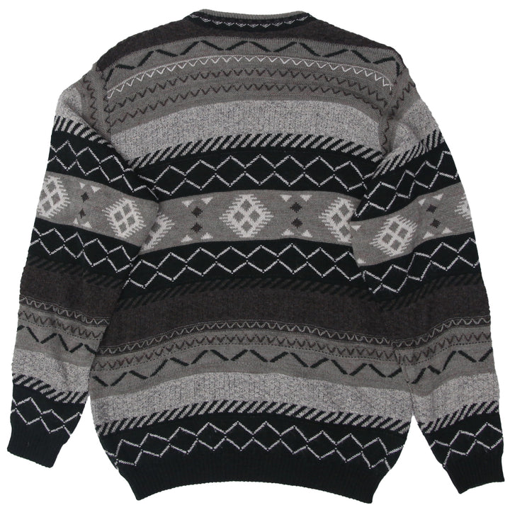 Vintage London Fog Wintery Design Knit Sweater S - Fashion Rerun Vintage Migration_Sweaters