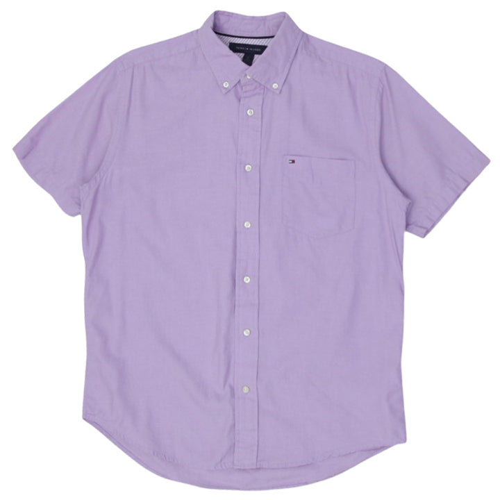 Mens Tommy Hilfiger Logo Short Sleeve Shirt