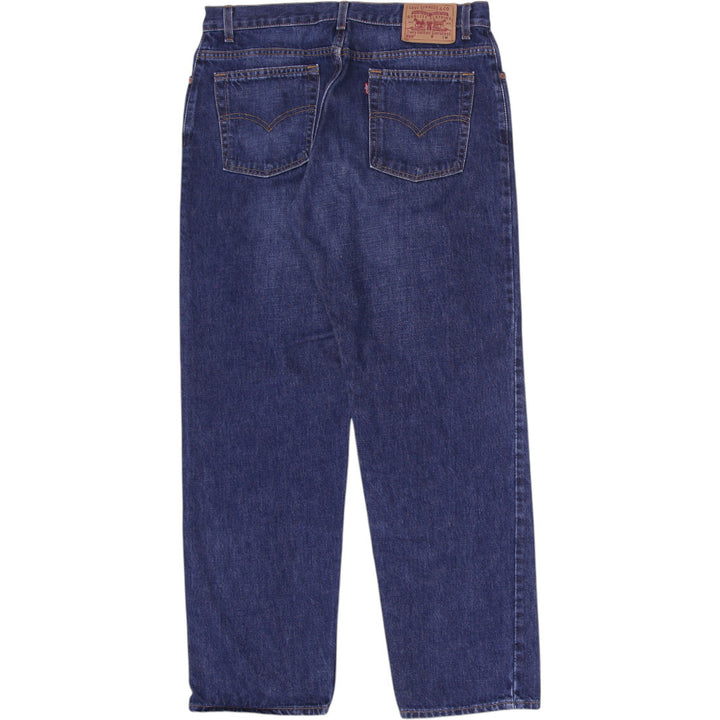 Levi's 555 Low Rise Straight Jeans | Migration_Jeans MJ DROP - Side View | Fashion Rerun
