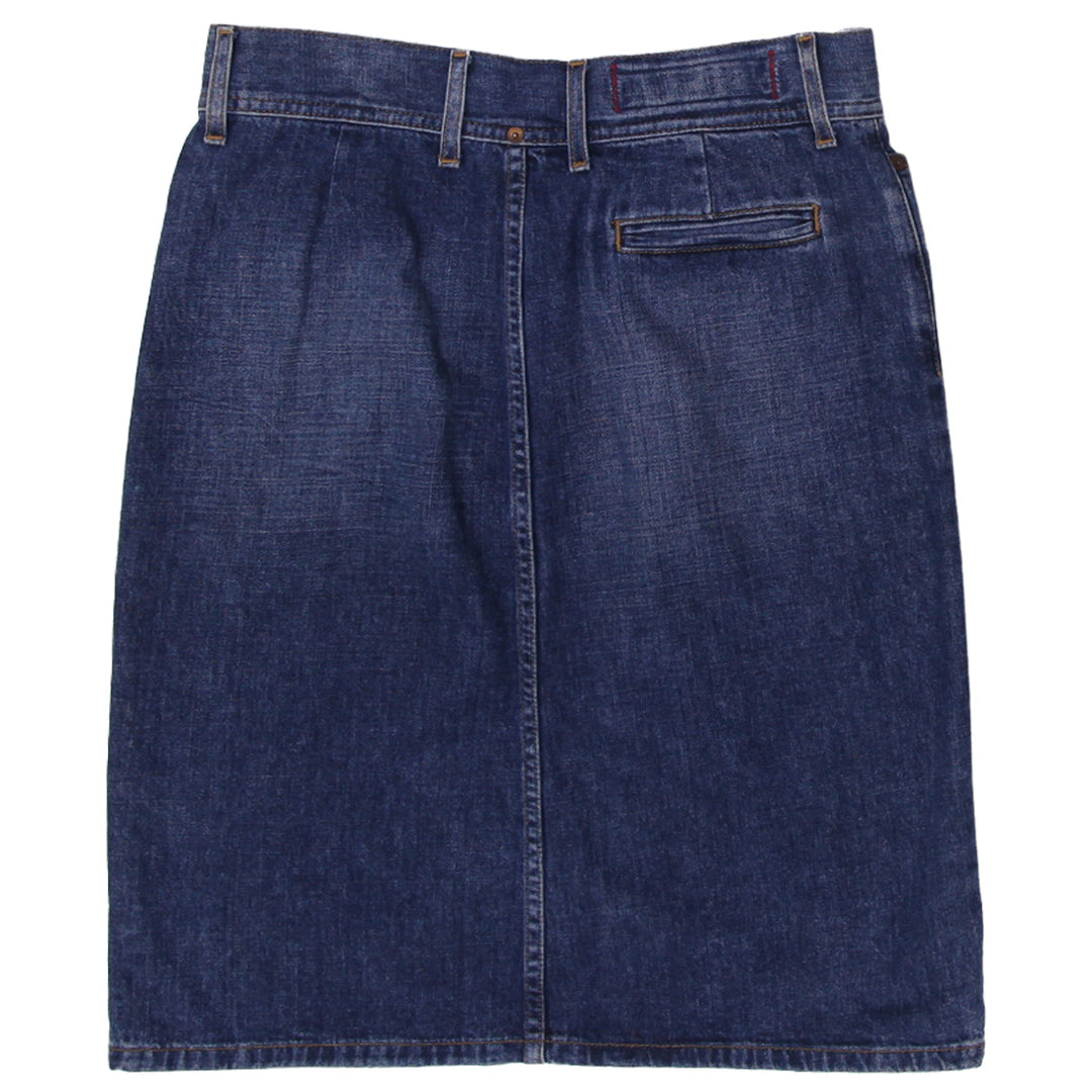 Y2K Ladies Guess Denim Midi Skirt - Fashion Rerun Vintage Migration_Skirt