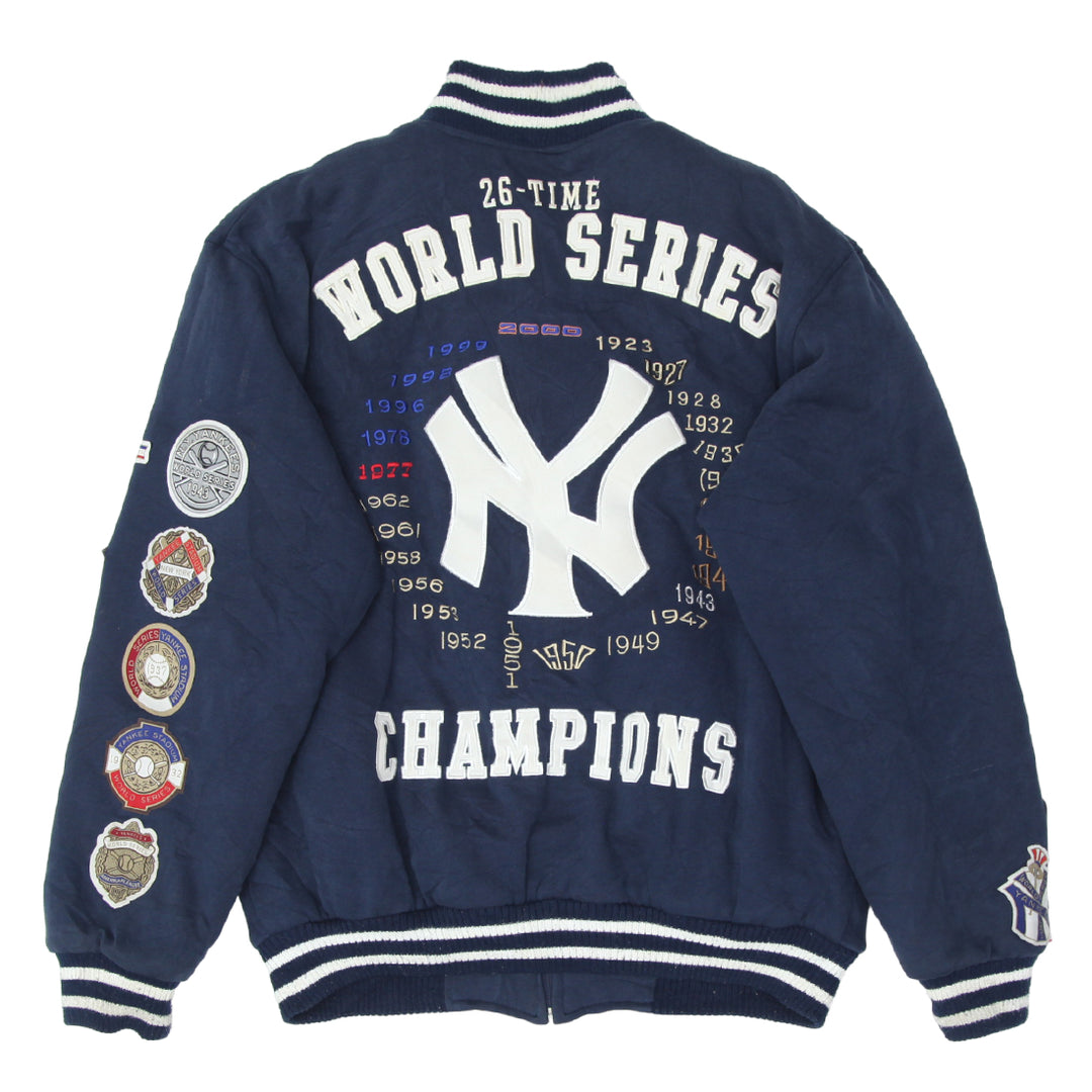 Vintage Genuine Merchandise New York Yankees Quilted Jacket | Migration_Jacket JUNEEID20% UAENAT40 - Side Vie | Fashion Rerun