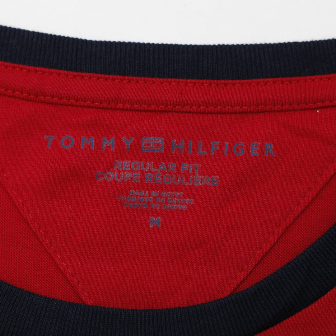 Mens Tommy Hilfiger Red Short Sleeve T-Shirt Size M