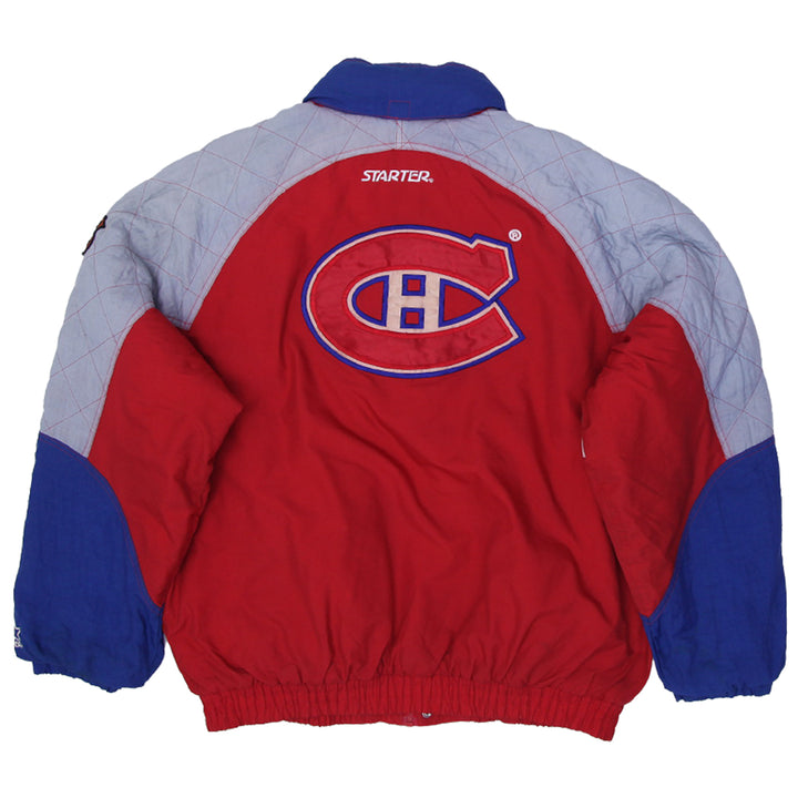 Vintage Starter NHL Montreal Canadiens Quilted Jacket