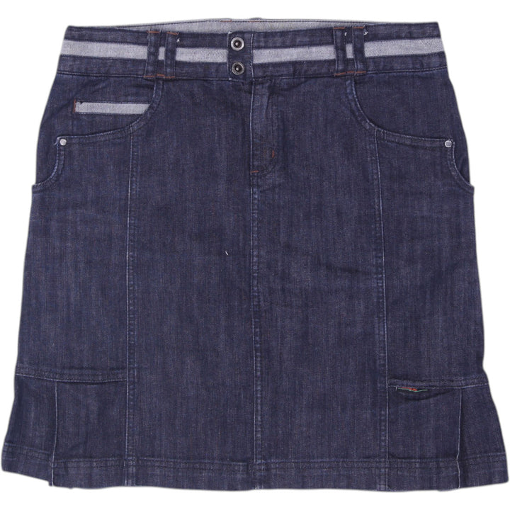 Y2K Ladies Stretch Denim Utility Skirt Size 10