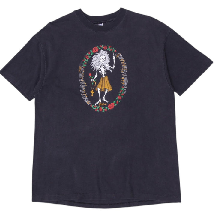 Vintage 1991 Grateful Dead Jerry Garcia Rosebud T-Shirt Made in USA Size XL | Migration_T-Shirts | Fashion Rerun