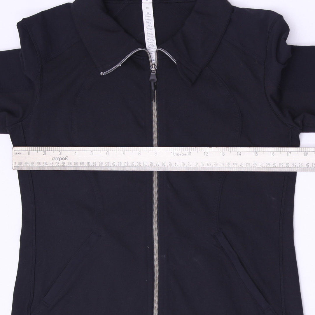 Ladies Lululemon In Stride Jacket Full Zip Luon Track Jacket Size 10