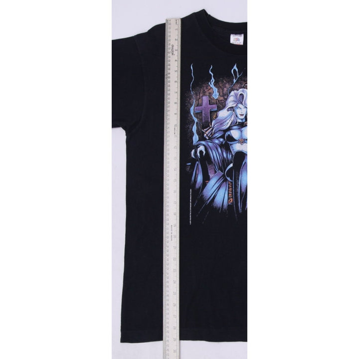 Vintage 1993 Lady Death Chaos Comics T-Shirt Dc Marvel Size L Made In USA | Migration_T-Shirts - View 6 | Fashion Rerun