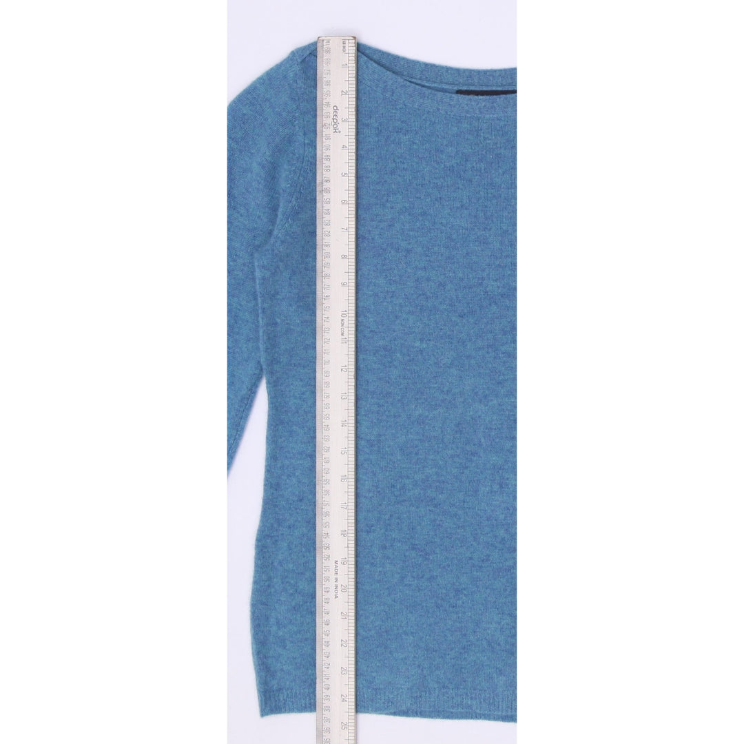 Ladies Tahari Pure Luxe 100% Cashmere Knit Pullover Sweater Size S