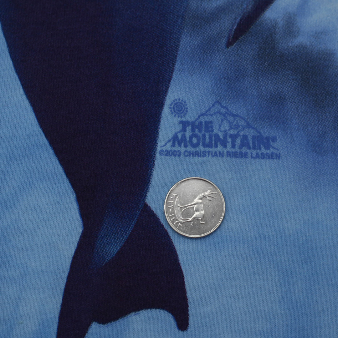 2003 Vintage The Mountain Dolphins Tie Dyed T-Shirt M - Fashion Rerun Vintage Migration_T-Shirt