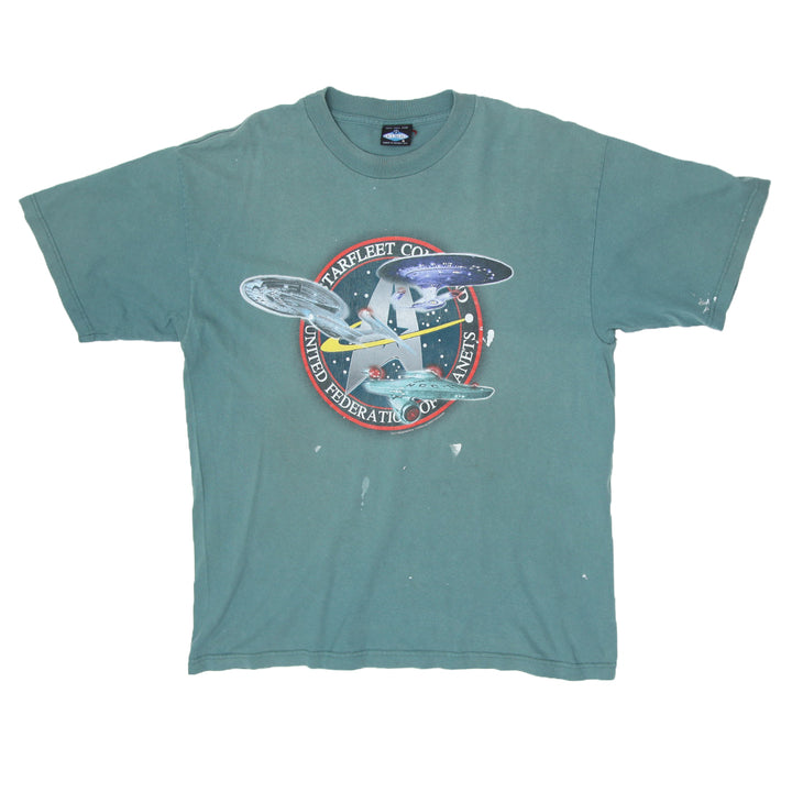 1998 Vintage Star Trek U.S.S. Enterprise T-Shirt XL