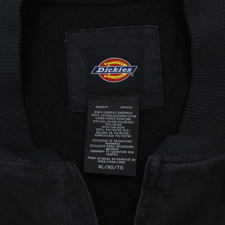 Mens Dickies Duck Canvas Full Zip Vest