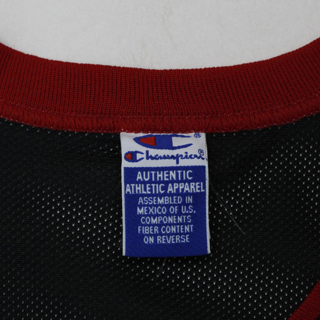 Vintage Champion Dennis Rodman #91 Chicago Bulls Black Jersey 44 | Migration_Jerseys - Back View | Fashion Rerun