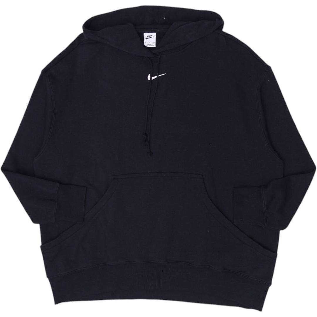 Mens Nike Hoodie Black Embroidered Center Swoosh Size XL