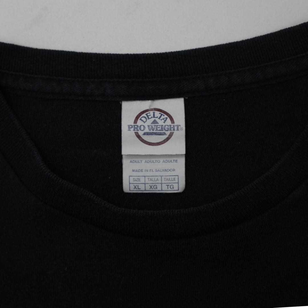 Vintage Delta Pro Weight Black Soul Eater Anime Graphic XL T-Shirt