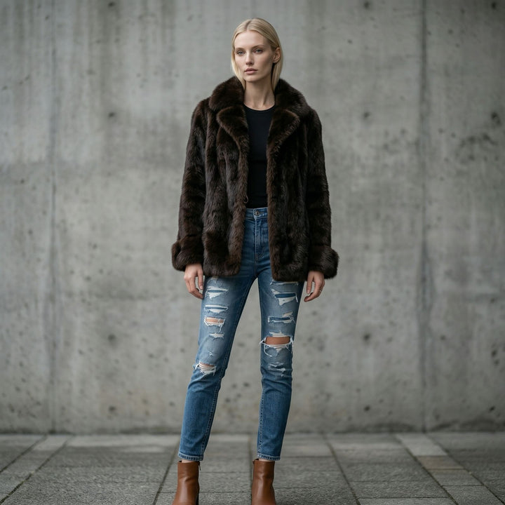 80's Mink Fur Monogramme | Migration_Fur Antiques | Fashion Rerun